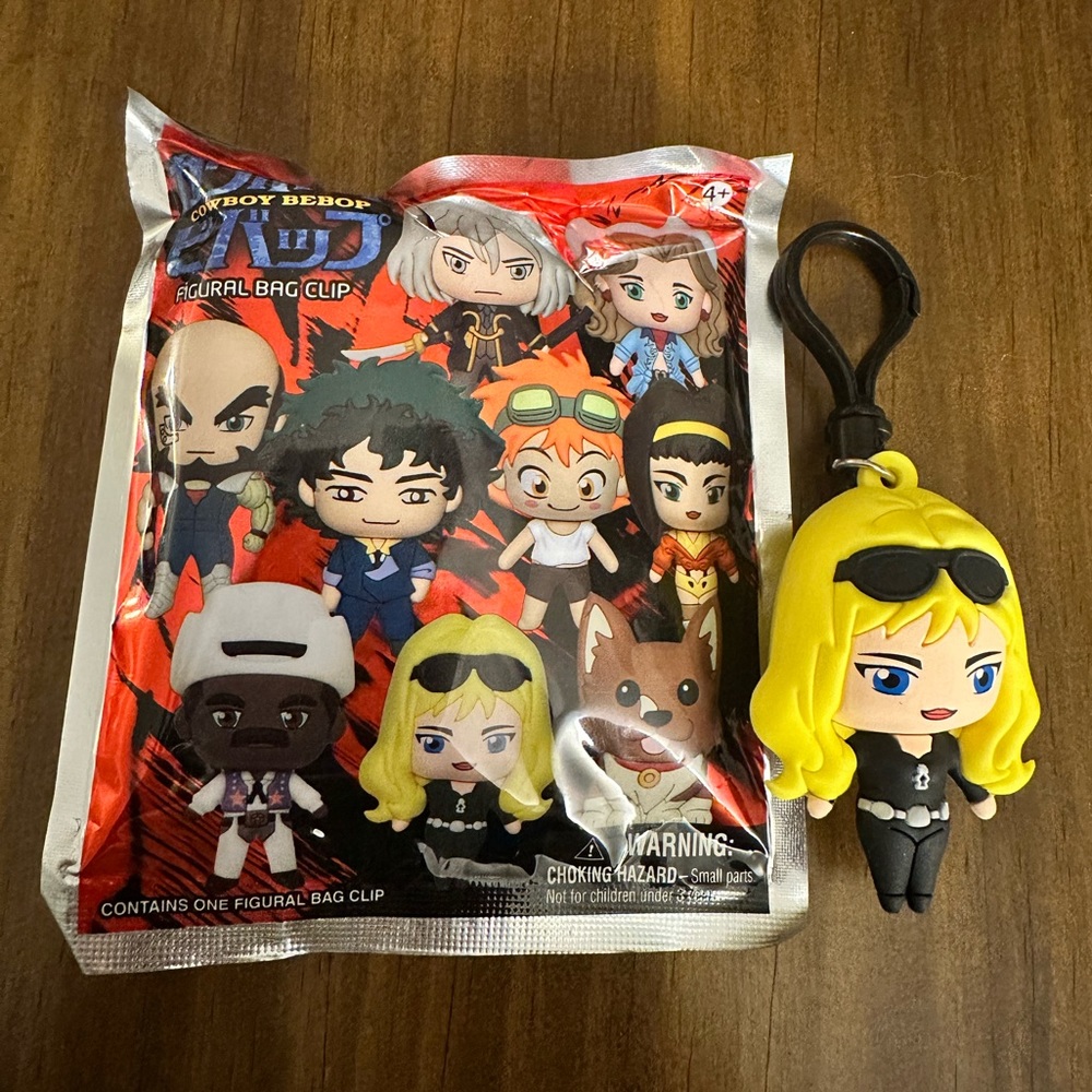 Cowboy Bebop Julia Figural Bag Clip